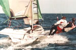 Flat out sailing