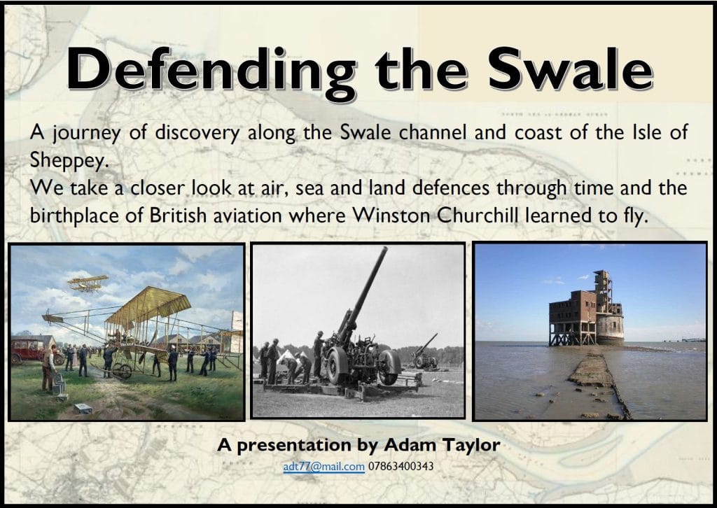 Defending the swale event poster