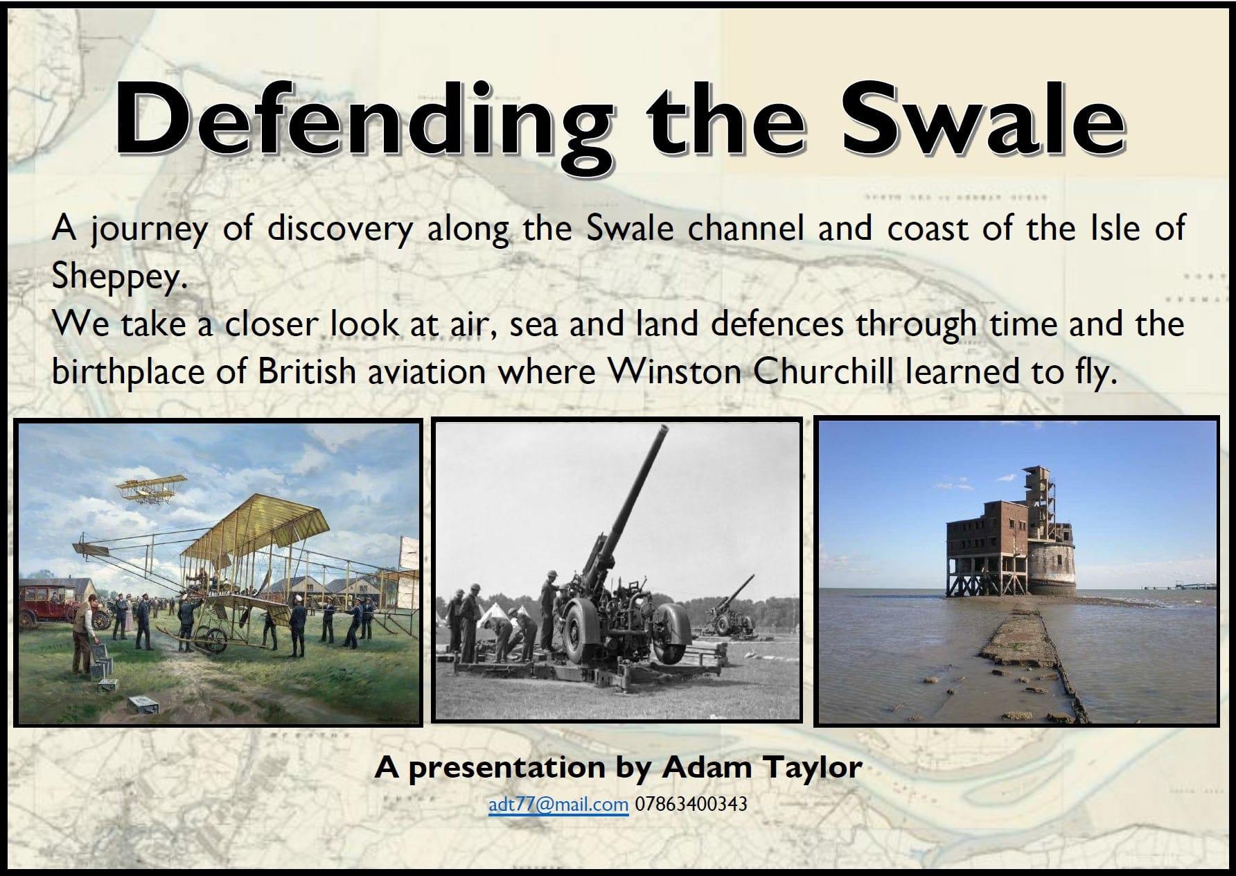 Defending the swale event poster